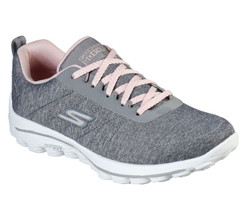 Skechers Go Walk Sport - Womens Golf Shoes Grey/Pink [AU-WC5287]